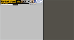 Desktop Screenshot of lexikon.redaktion.biz
